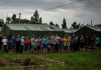Россия развернула еще 48 временных пунктов для украинских беженцев
