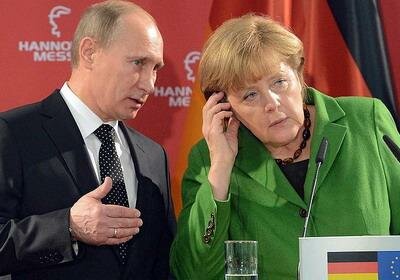 Владимир Путин обсудил с Ангелой Меркель кризис на Украине
