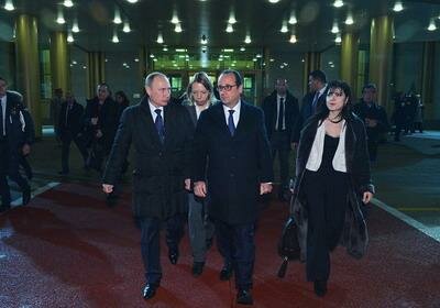 В Кремле прокомментировали встречу Путина и Олланда во 
