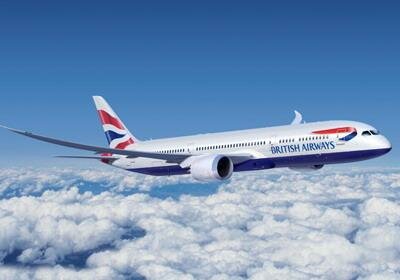 В самолет Лондон-Москва компании British Airways ударила молния