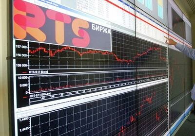 Российский рынок акций ушел в глубокий минус