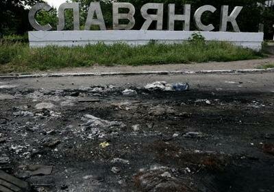 Украинские силовики обстреляли Славянск и Краматорск