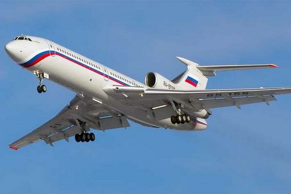 Самолет Ту-154 Министерства обороны РФ упал в Черное море